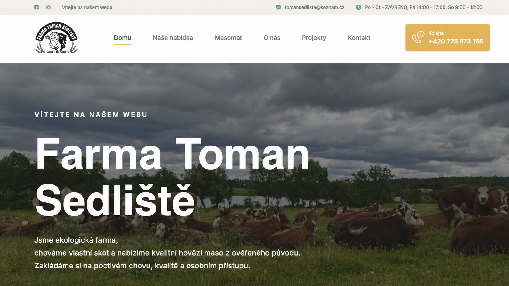 Farma Toman Sedliště náhled